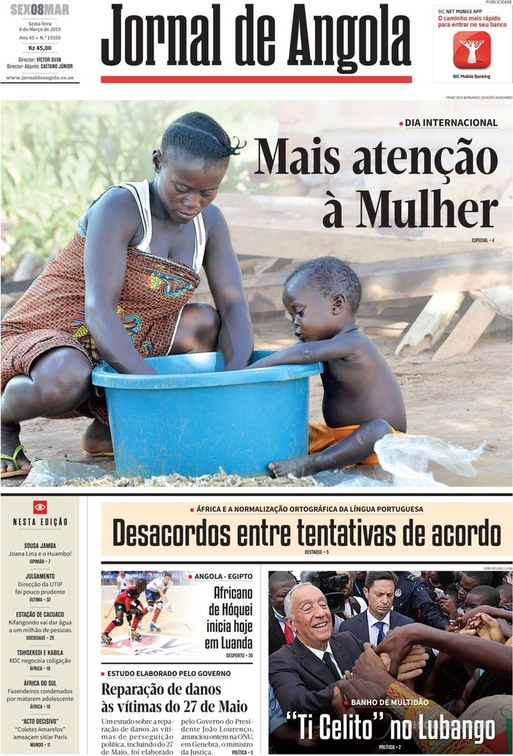 Jornal de Angola Quinta de Março de